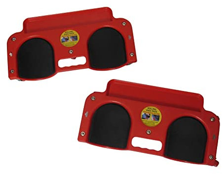 SecureFix Direct Rolling Padded Knee Protection Pad X2 (Kneeling Board Mat Wheels Kneeboard)