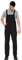 BWOLF Slater Men's Overalls, High Waist, Black, S, All Seasons