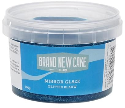 Brand New Cake Mirror Glaze Glitter Blau 300g