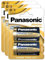 PANASONIC Lot de 3 Blisters de 2 Piles Alkaline Power LR20 / D - 1,5V