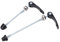 Qukaim Quick Release Bicycle Skewer Phone Mount for Mountain Bike Bicycles, Good Shock Absorption, Strong Wear Resistance, Simple Design