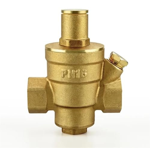 EKalgretrA Druckminderer Wasser G 1/2 3/4 1 2 Messing Wasser Druck Reduzierung Aufrechterhaltung Ventil Regler Einstellbare Relief Ventil Gauge(DN50)