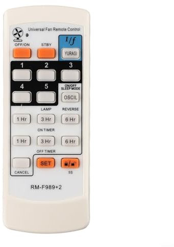 Besttoolifes Telecomando per ventilatore elettrico,Telecomando di ricambio professionale,Telecomando di ricambio per ventilatore elettrico