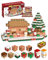 E-SMARTER Bloques Magneticos Construccion Niños 64p, Navidad Bloques Construccion Niños con árbol de Navidad, Papá Noel, Alce,Stem Construcciones Magneticas Niños para Niños y Niñas de 3-12