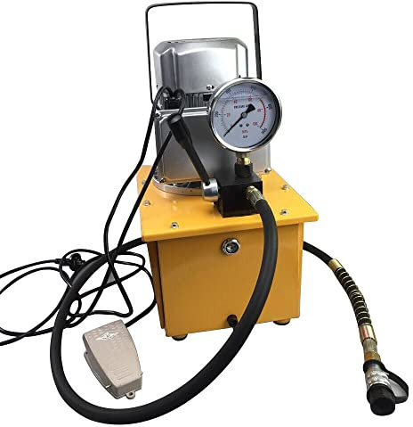 700Bar 7L Elektrohydraulische Pumpe mit Pedalventil Elektrische Hydraulikpumpe,Stanzmaschine, Biegemaschine, Jack Split Hydraulische Produkte