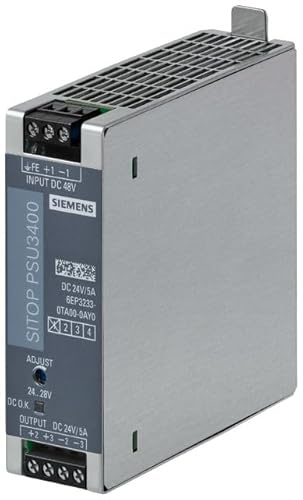 Siemens SITOP Getaktet Netzteil 130W, 28 → 60V dc, 24V dc / 5A