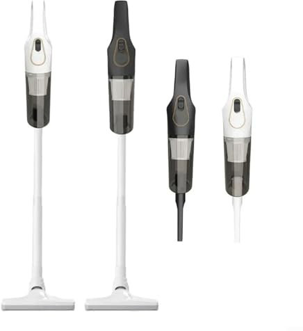 FACAIIO Cordless Vacuum Cleaner, Handheld Vacuum Cleaner With Cordless Design,2-in-1 Lightweight Vacuum 100W Powerful Motor,Portable Handheld Vacuum for Hard Floor Carpet Pet Hair(B-White)