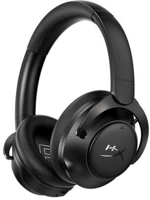 HyperX Cloud Mix 2 – Dual Wireless Over-Ear Headphones with ANC, 2,4GHz dongle, Bluetooth 5.3, PC, PS5, Nintendo Switch, Steam Deck, Mobile, USB-C – Black