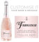 Personalised Prosecco Label - for Mum & Wife, Prosecco Gifts for Women, Personalised Name Stickers, Silver Metallic Wine Labels - Teacher Gifts - Perfect for Her (Label to fit a Bottle (Rose))
