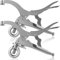 NZWBSHSSP 2Pcs Drill Press Locking Clamp 9inch Metal Drill Press Fix Clamp Table Hold Down Grip Clamp Drill Press Clamp Drill Press Accessories for Clamping Fixing