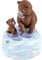 MS. WENNY Father and Daughter Figurine Music Box - Hand-Painted Musical Figurine Plays What a Wonderful World, Birthday, Father’s Day Ornament