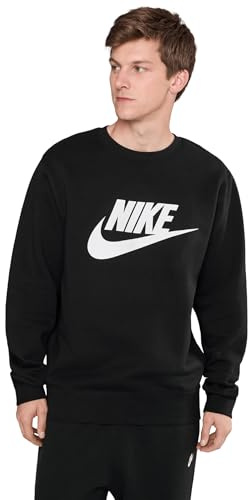 Nike Club Fleece-Rundhalsshirt mit angerauter Innenseite für Herren, FN3890