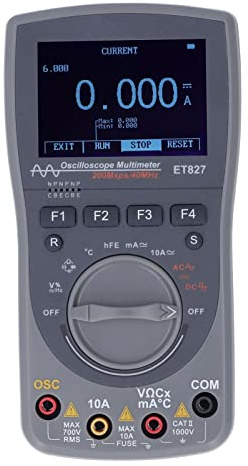aqxreight 40-MHz-Multimeter-Wellenform, Automatischer Modus, 200 Msps Abtastrate, Multimeter-Bandbreite eines 10 MΩ, 40-MHz-, Oszilloskop-, 40-Oszilloskop, Digitales, Digital