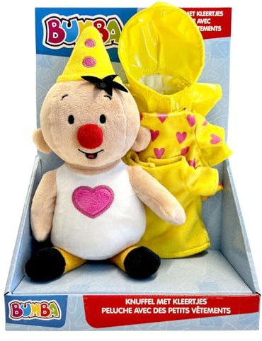 OttoSimon Bumba Kuscheltier mit Kleidung - Plüsch Anziehpuppe 30 cm