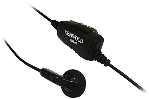 Kenwood KHS-33 Microfono a clip con auricolare (perno singolo) per PTK-23K ProTalk Lite