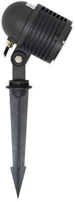 Vision-EL 77028 Projecteur Piquet Massif LED, Aluminium/Verre/Polycarbonate, 10 W, Gris Anthracite, (H x Ø)-470 x 105 mm