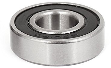 10Pcs Doppelgummidichtungen 6001-RS 6001RS Kugellager 12x28x8mm