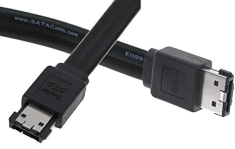 CableMax En meter (3 fot) eSATA - eSATA extern trippelskärmad SATA-kabel
