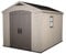 Keter Gerätehaus Factor 8x11, Beige, 15.5m³ Rauminhalt, Außenmaße (B/T/H): 256.5 x 332 x 243 cm, wetterfest, wasserdicht, UV-beständig, Outdoor