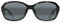 Maui Jim Unisex Sunglasses, Grey koki Beach blk Gry t, M