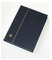 Goldhahn 60 schwarze Seiten blau Einsteckbuch Einsteckalbum Briefmarkenalbum wattierter Einband