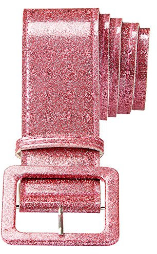 PARTY DISCOUNT Glittergürtel, pink, 120 cm