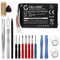 CELLONIC, Batterie GPS Compatible avec Garmin Camper 770 LMT-D, Nüvi 42, Nüvi 2689 (750mAh, 3.7V) + kit d'outils Batterie de Remplacement 361-00056-05,361-00056-11