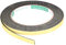 sourcing map Dichtungsschaumband 8 mm breit 1 mm Dick 5m/16,4 Fuß Lang, Selbstklebender Dichtung Streifen für die Isolierung von Fenster Türen