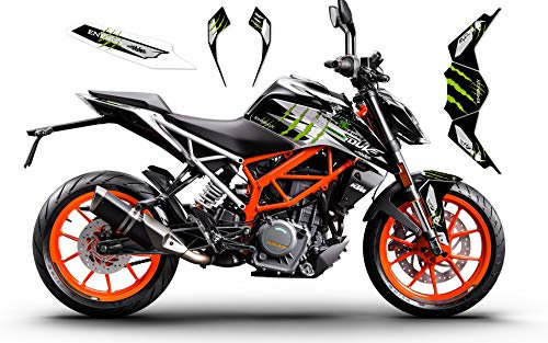 race-styles Aufkleber kompatibel mit KTM Duke 125/390-2017-2019 | Decals Graphics … (390)