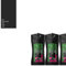 (100ml|2,66) 4tlg. STUDIO.MUNET Set: 3x250ml AXE Wild Fresh Bergamot & Pink Pepper Bodywash Duschgel + 1 x Dustbag von STUDIO.MUNET