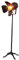 LXHK Rétro Industriel Cinema Lampadaire sur Pied, Rotatif Vintage Chambre Projecteur Lampe sur Pied Metal E27 Interieur Design LED Lampadaire à Pied pour Salon Travail Bureau Étude