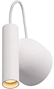 SLV Wandaufbauleuchte KARPO MAGN WL / Wand-Beleuchtung innen, LED Spot, Aufbau-Leuchte, Wandaufbauleuchte, Wandstrahler / 3000K 6.2W 430lm weiß dimmbar, 1004707
