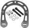 Aluminum Alloy Bicycle Brake Boosters with Screws Reinforcement Bicycle Brake for Mountain Bike(Black)