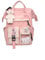 Amirty Kawaii Backpack for Women Girls,with Kawaii Pin and Accessories Pin Bear,Waterproof College High School Laptop Bookbags (Pink, 26cm*18cm*38cm)