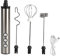 Montalatte, Montalatte In Acciaio Inox Ricarica USB Frullino Per Le Uova Elettrico Portatile Per La Cucina Di Casa