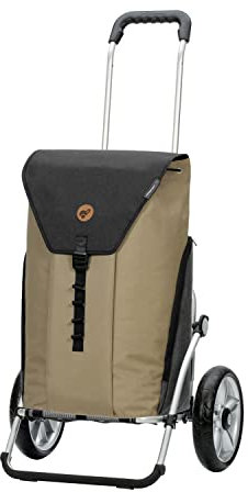 ANDERSEN Einkaufstrolley - Royal Shopper Ture beige 50 L Einkaufswagen,robust,vielseitig, Aluminium, klappbar, Kugellagerad