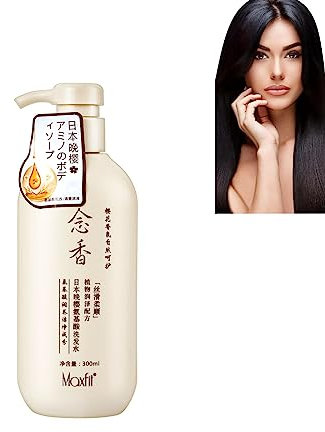 Sakura Japanisches Shampoo, Lifusha Shampoo und Spülung, Sakura Nr. 1 Japanisches Shampoo und Spülung, Sakura Shampoo Japan Set Lifusha Body Wash, für tief genährtes, kräftiges Haar (Shampoo)