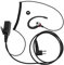 OTOTEC Écouteurs de Sécurité en Forme de G avec Micro PTT Compatible avec Motorola CP040 DP1400 GP88 GP300 CT150/Radio Bidirectionnelle Talkies-Walkies