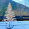 Árbol de Navidad de Madera de Pino 100 cm- Decoración de Navidad