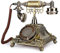 Téléphone Vintage Junluck ; Smartphone Fixe Rétro Vintage, Ordinateur Portable à l'ancienne pour Téléphone Portable à Cadran Rotatif Domestique pour la Décoration de la Maison,