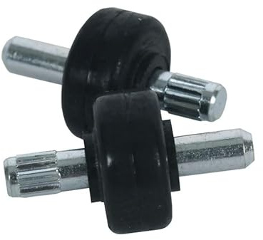 2 Vorderrollen mit Achsen für Staubsauger SS-2230002510, kompatibel mit X-FORCE FLEX RH98A0WO/RH9959WO/RH9829WO