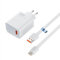 VoltWave 33W Chargeur Rapide pour Redmi Note 13 Pro, XiaoMi 14 Pad 6 Pad 5 11 Lite 11i Redmi 13C 12C Note 11S 12S Note 12 Pro 11 Pro 11T Pro 13T POCO X6 Pro M6 Pro X5 Pro Chargeur Turbo Câble de 2M