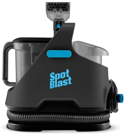 Spot Blast Carpet Cleaner from High Street TV - Powerful Triple Cleaning Action - Effortlessly Tackle Stains & Spills - Great for Rugs, Mattresses & Car Seats - Portable, Compact & Easy to use - 650W