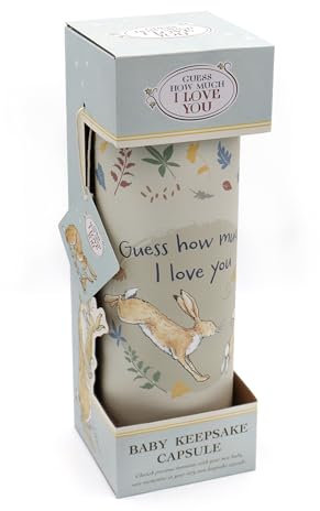 Robert Frederick Guess How Much I Love You Baby Keepsake Capsule - Record Your Baby Milestones