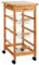 Verdulero madera metal 3 pisos natural colección KINVARA