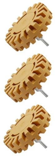 Homoyoyo 3stücke Eraser Wheel Klebereste Entferner Für Gummirad Dekorationsaufkleber Entferner Für Bohrmaschinen Vielseitig Einsetzbar Und Langlebig