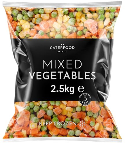 Caterfood Select Frozen Mixed Vegetables 2.5kg – No Prep, No Waste, Ready in Minutes
