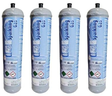 Bombona CO2 600 g Alimentaria E290 para Gasador - CO2 para agua con gas - Bombonas CO2 Desechables M11x1 (4)