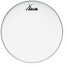 XDrum Coated Fell 10, Größe: 10 Zoll, Weiß coated | Aufgeraute Mylar-Schicht, Offener, warmer Klang mit dezentem Attack und langem Sustain, 1 x XDrum 10 Coated Drumfell