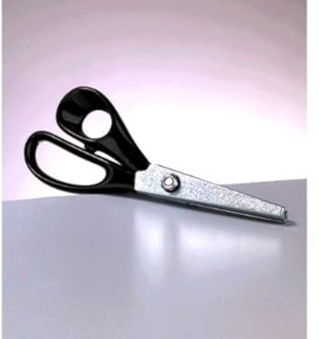 efco – Zackenschere Schere, schwarz, 20 cm